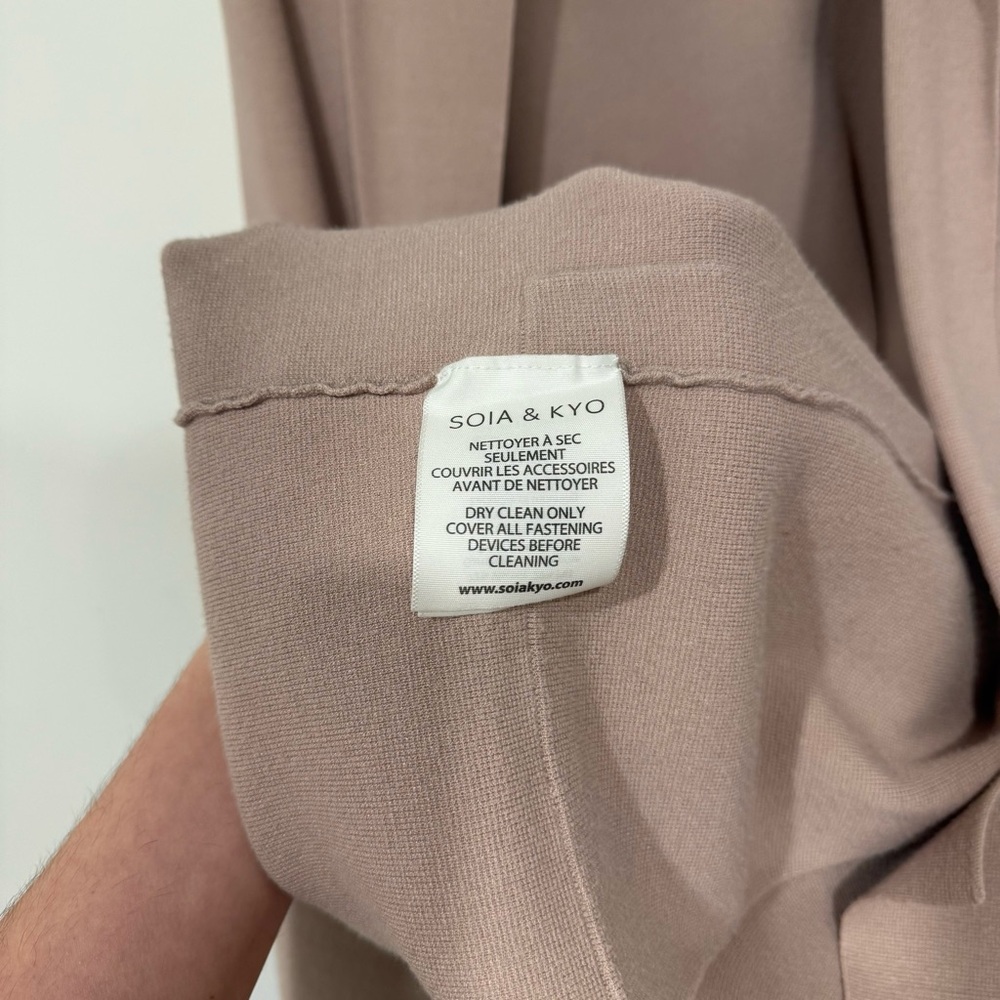 Soia & Kyo Benela Coatigan Long Robe Size S - Picture 10 of 14